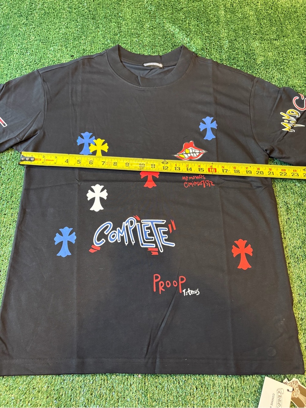 Chrome Graphic Short-Sleeve Tee - Black - Picture 5 of 8